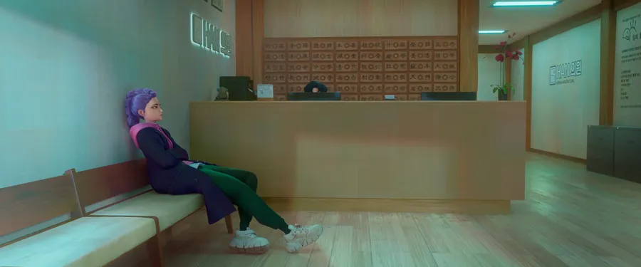 HAN Clinic waiting room Korean medicine Seoul
