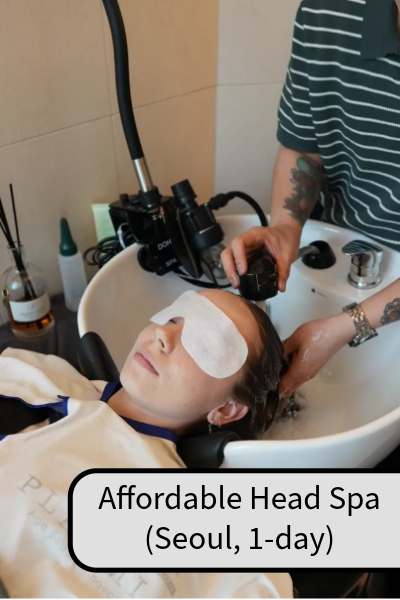 1-Day Affordable Head Spa Experience & Seoul Tour