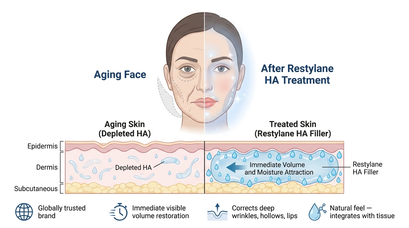 Dermal Fillers (Restylane)